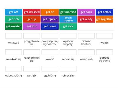 Get - Collocations