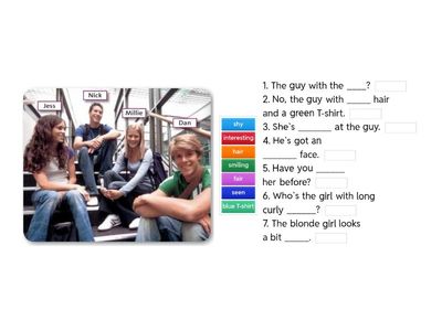 English plus 8 unit 4 Ex 4 p 50