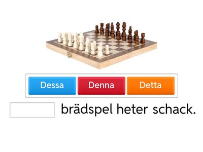 Demonstrativa pronomina 3 | Gott och blandat