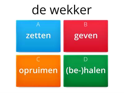 In zicht H1 - Verba - vaste combinaties 1