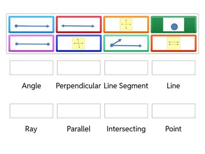 Lines, Line segments, Angles 4th Grade