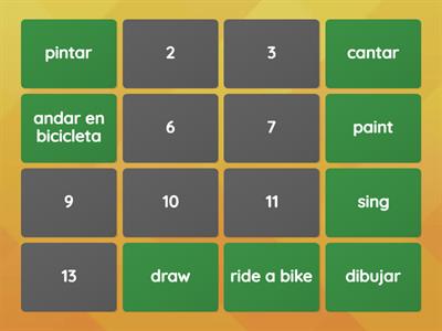 match the verbs