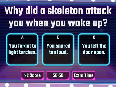 Minecraft 3 Reading Comprehension Quiz 