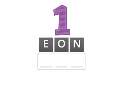  Numbers 1 - 10 Class Practice