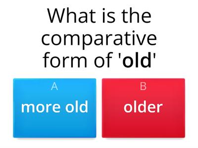 Comparatives