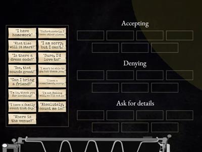 How to respond invitation?