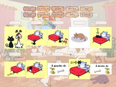 A1: Prépositions: situer dans l'espace