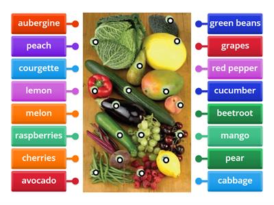  Fruit and vegetables