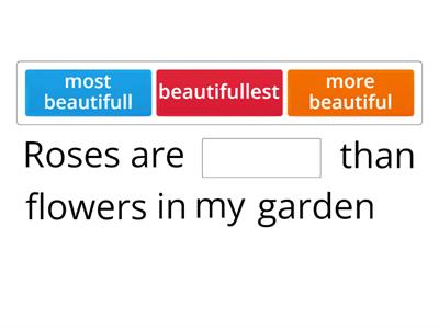 Comparative-superlative