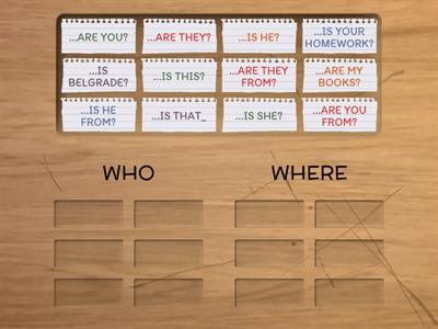 Discover English Starter - Unit 2, WHO or WHERE