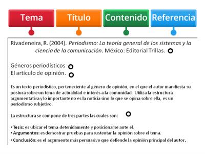 FICHA TEMÁTICA METODOLOGÍA