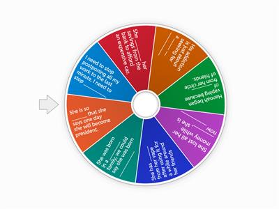 Revision of vocabulary