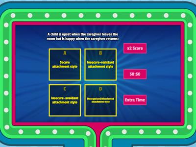 Year 11 ATAR Psychology: Ainsworth Quiz