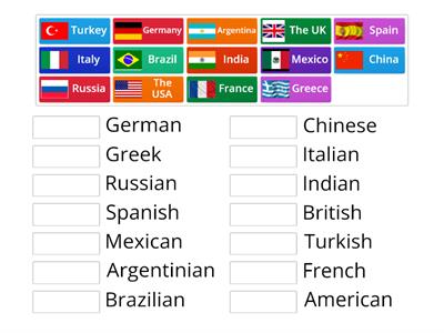  Countries & Nationalities Go getter 2