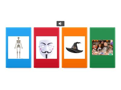 1-Halloween Vocab: LISTENING