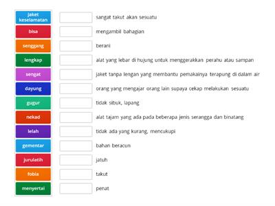 Menengah 2NT Kosa Kata Unit 1