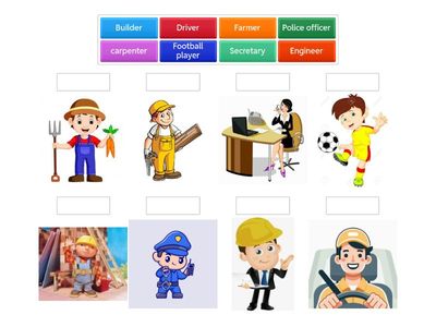 une la palabra con la imagen correcta