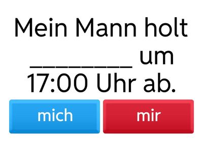 NL A2 L1 Verben mit Akkusativ und Dativ 