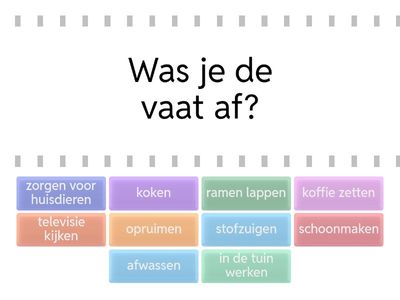 Snel - Wat doe je in huis?