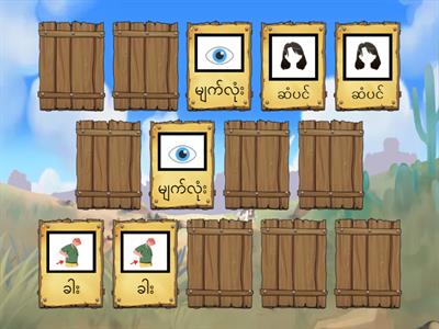 body parts 1 _ Burmese _ Myanmar