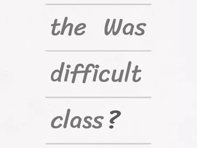 7C Was / were - Roadmap A1