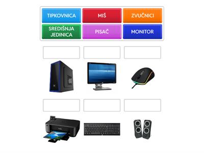 INFORMATIKA 2 - dijelovi računala