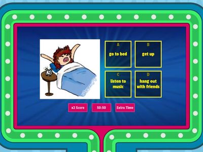 Daily activities ESL Quiz