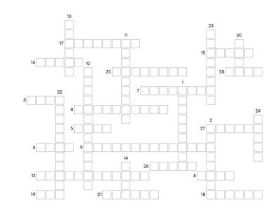 кроссворд "Дом и вещи"