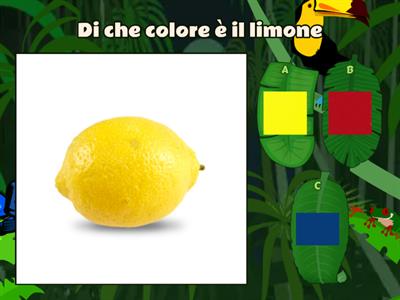 Riconoscimento dei colori primari