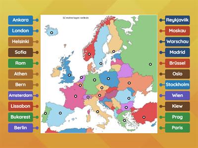Europäische Hauptstädte 