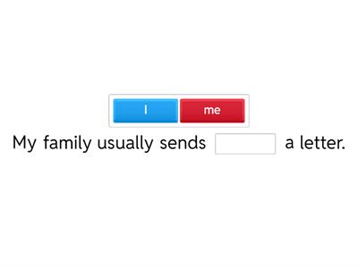 Subject/Object Pronouns