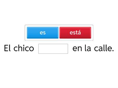 Ser vs Estar