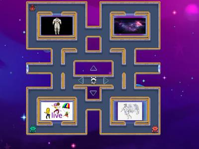 MAZE CHASE English Code 3 Unit 4 (Vocabulary)