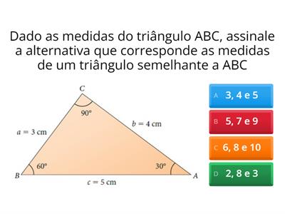 Semelhança de Triângulos