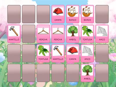 Cartas R EN SÍLABA INVERSA