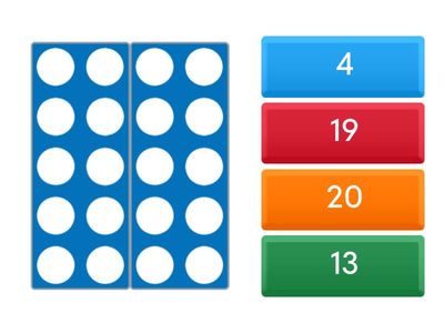 Numicon Number Recognition 11-20 Quiz