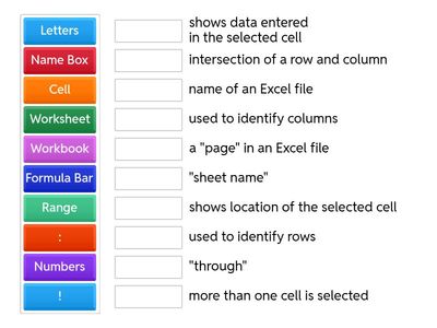 MS Excel Introduction Quiz