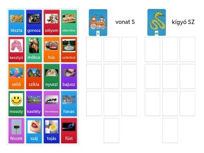 S-Sz hangok auditív differenciálása