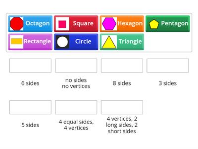 2D Shape Sort (exit ticket)
