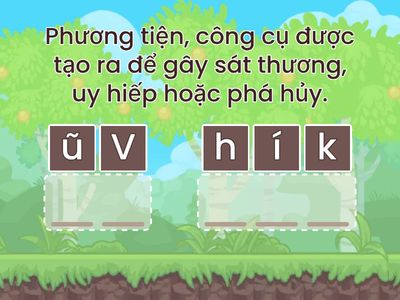 trò chơi đảo chữ