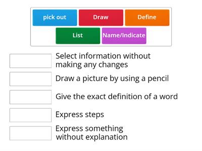  Action verbs in science 