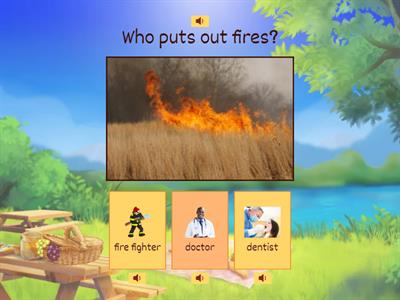 Reading and Comprension Who Questions