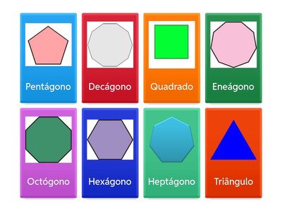 Figuras Geométricas e seus lados.