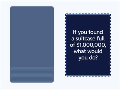 Second Conditional Speaking Cards