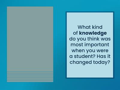 SO PI (3rd ed.) Unit 3A. Verbs vs. nouns (speaking)