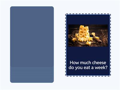 Expressing Quantities - Choose a Card and Answer the Question, give more information!