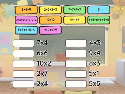 Repeated Addition to Mult.