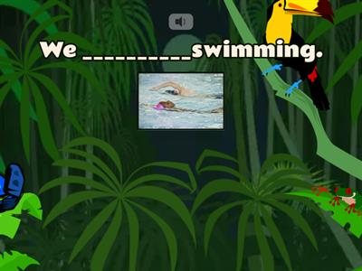 WW4-U2-sentence-beV + Ving