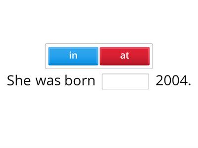 Prepositions Exercises