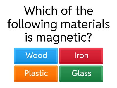 Magnets and Electromagnets quiz.